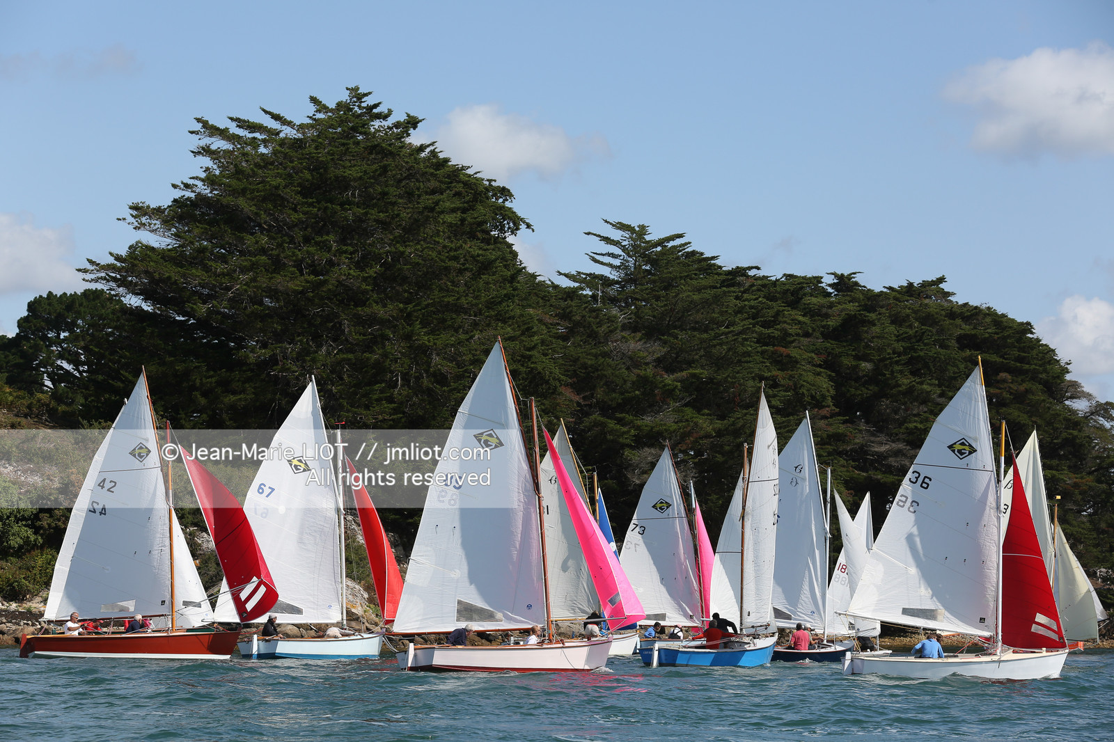TOUR DE L'ILE AUXMOINES 2014