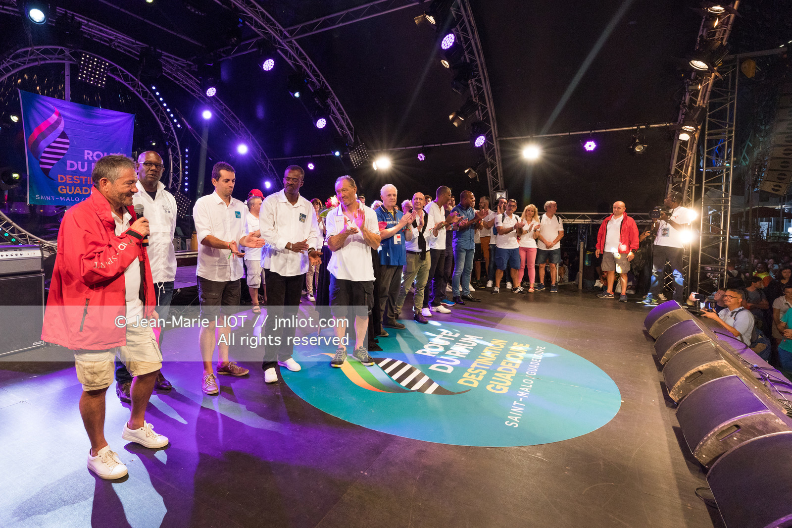 FRANCIS JOYON - ROUTE DU RHUM 2018 - ARRIVEE